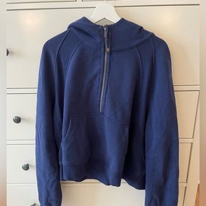 Lululemon Scuba Oversized half zip XL/XXL in Midnight Sea